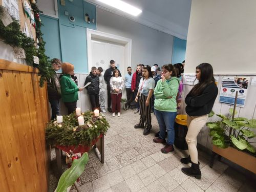 Adventi gyertyagyújtás